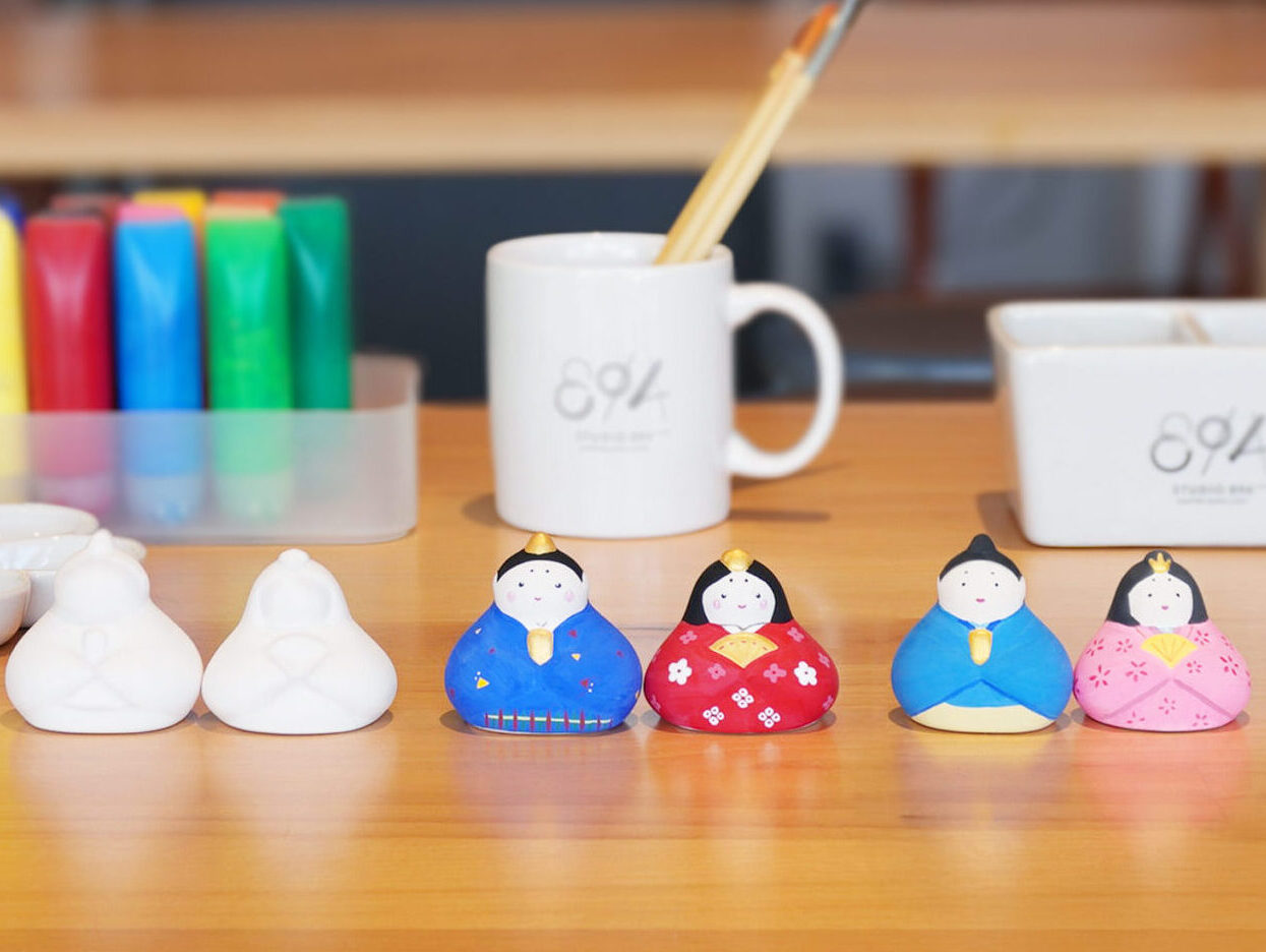 STUDIO 894 | 《陶器 ぬり絵体験》2月のメニュー